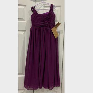 Size 10 Purple Chiffon Light in the Box Dress